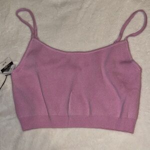 Babaton Lavender Knit Camisole